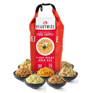Emergency 7-day Food Supply Ready Grab Bag